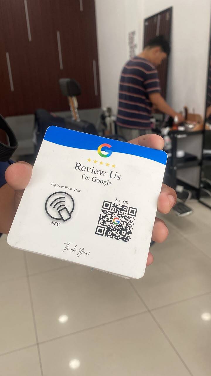 Scan QR untuk HP tanpa NFC